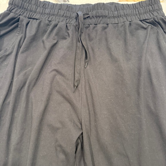 Showitty Black Jogger Pants Women's XL High Waist Drawstring Pockets TikTok - Picture 2 of 6